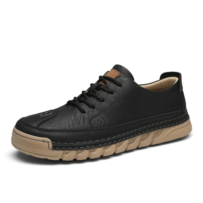 Men’s Leather Shoes – Lightweight Comfort & Grip