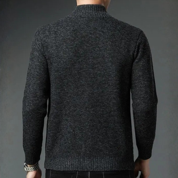 Men's MetroLayer Zip Jacket – Warm Quilted Outerwear