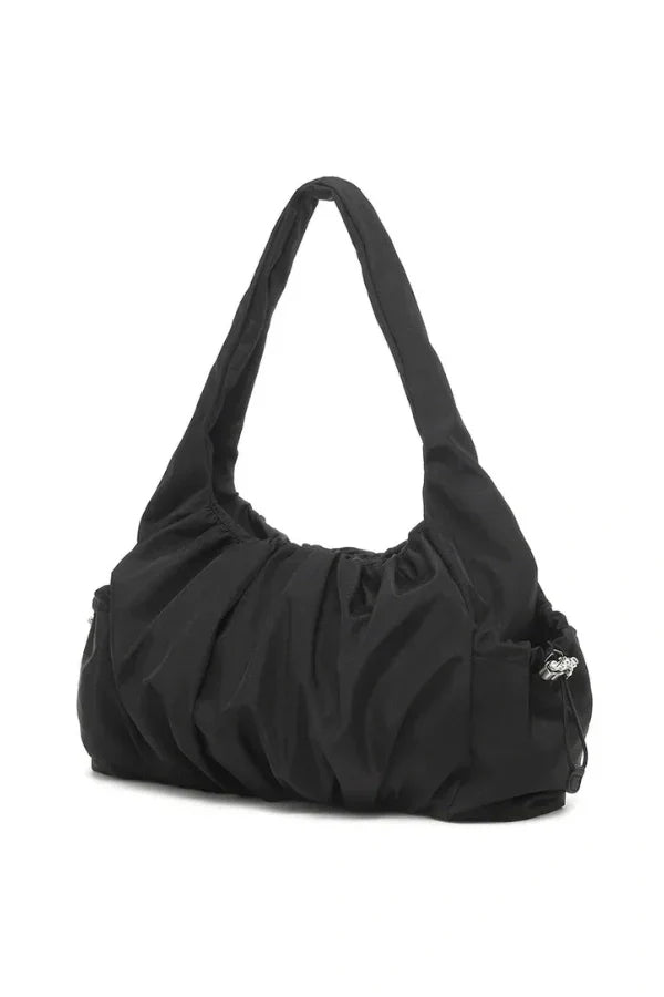 Isadora Crossbody Bag - Nylon Pleated Compact Carry