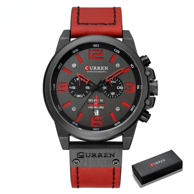 The Hudson Classic Wristwatch - Timeless Stainless Steel Dress Watch