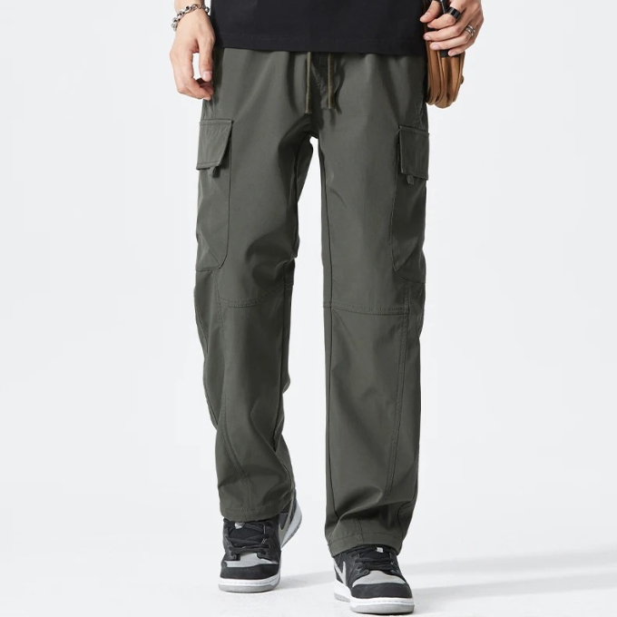 Men's Cargo Pants – Relaxed Fit Stretch Cotton