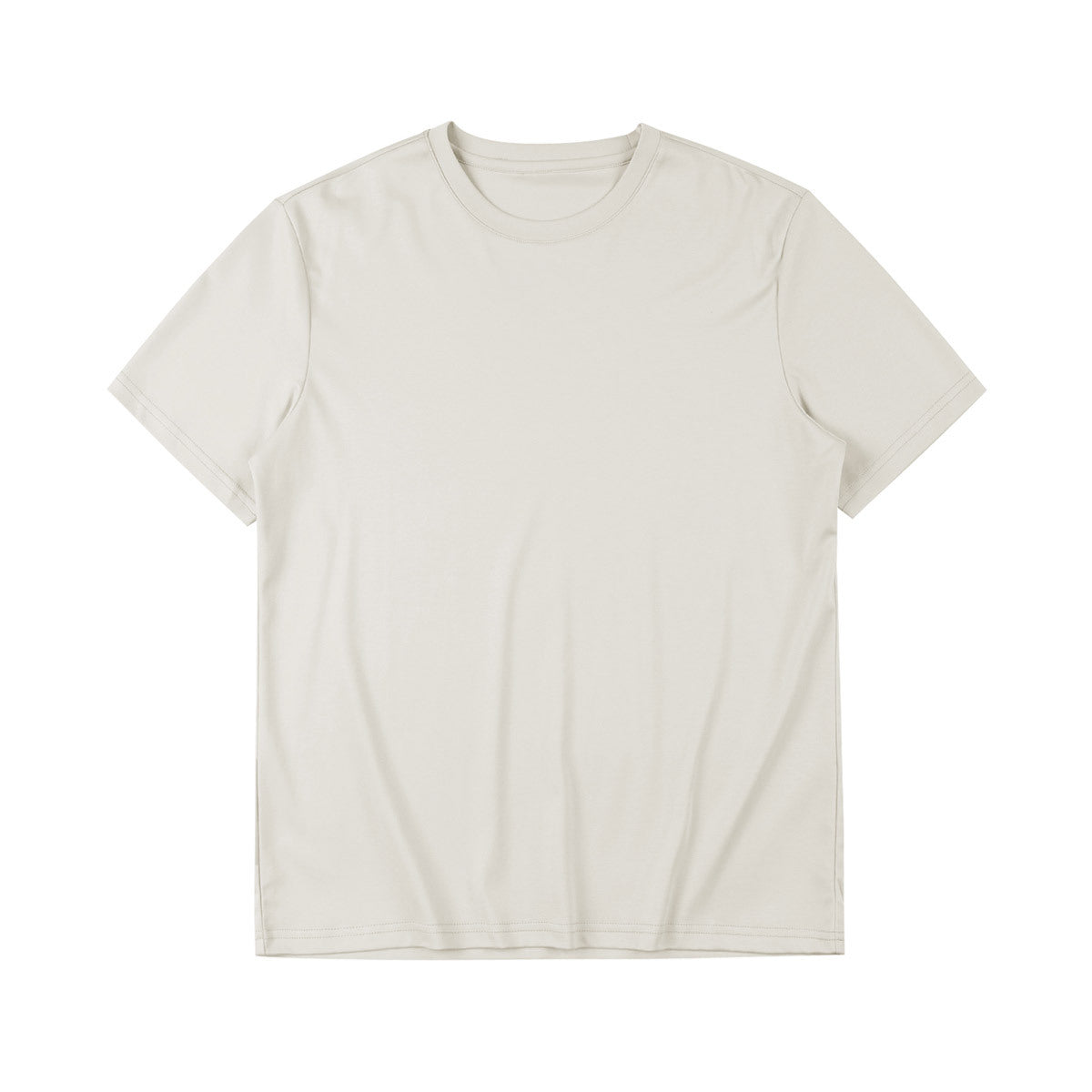 Men's Drop-Shoulder Cotton Tee – Loose Fit Summer Casual-HighTouch