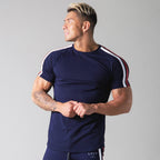 Men's Cotton Short Sleeve Set – Summer Sports & Leisure Style-HighTouch