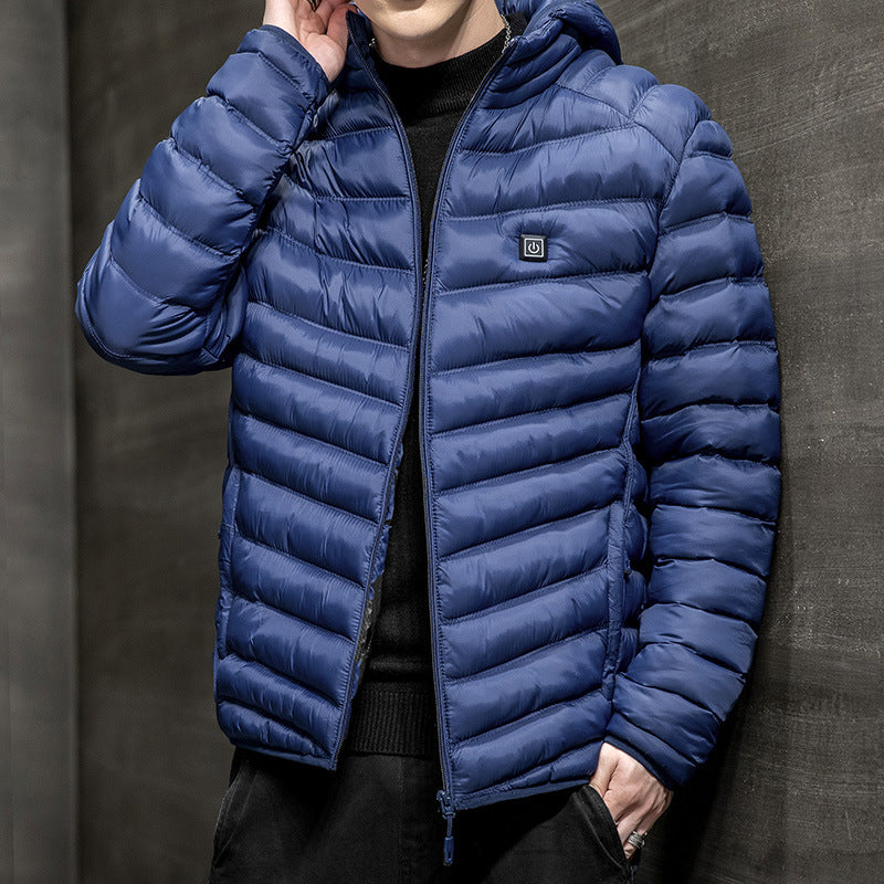 Men's Winter Coat Jacket Plus Fleece For Light And Warmth-HighTouch