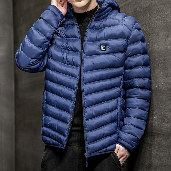 Men's Winter Coat Jacket Plus Fleece For Light And Warmth-HighTouch