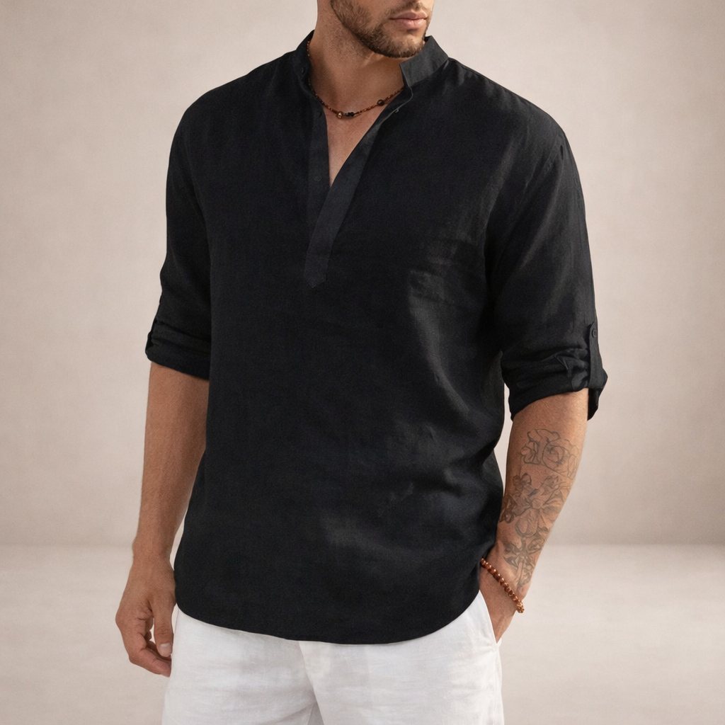Men's White Formal Shirt - Premium Slim Fit Dress Shirt