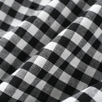 Women's Sling Plaid Midiskirt – Sweet Cotton A-Line Skirt-HighTouch