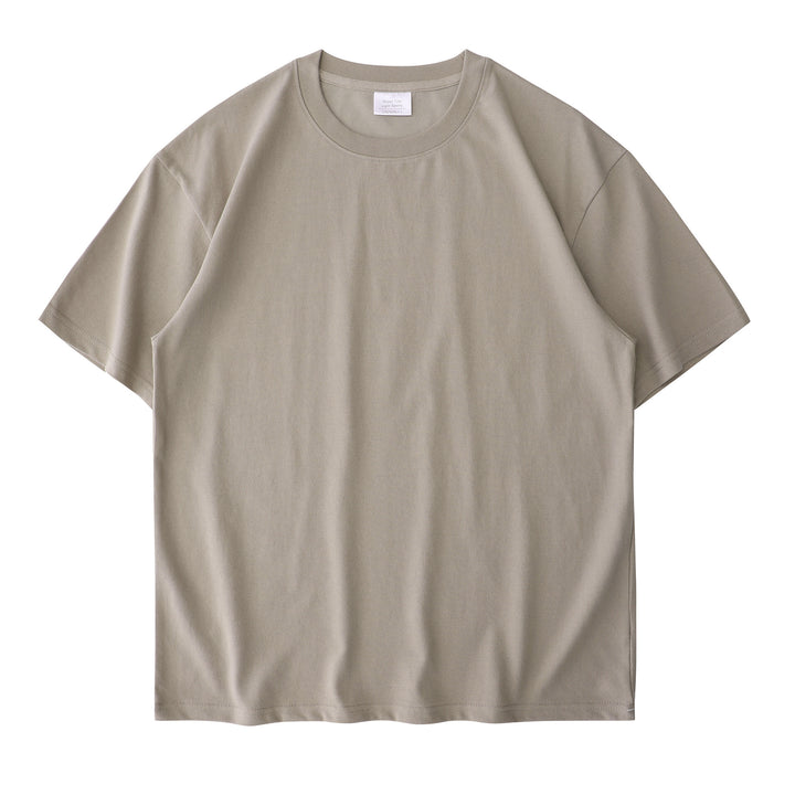 Drop-Shoulder Cotton Tee Men's Heavy T-Shirt-HighTouch