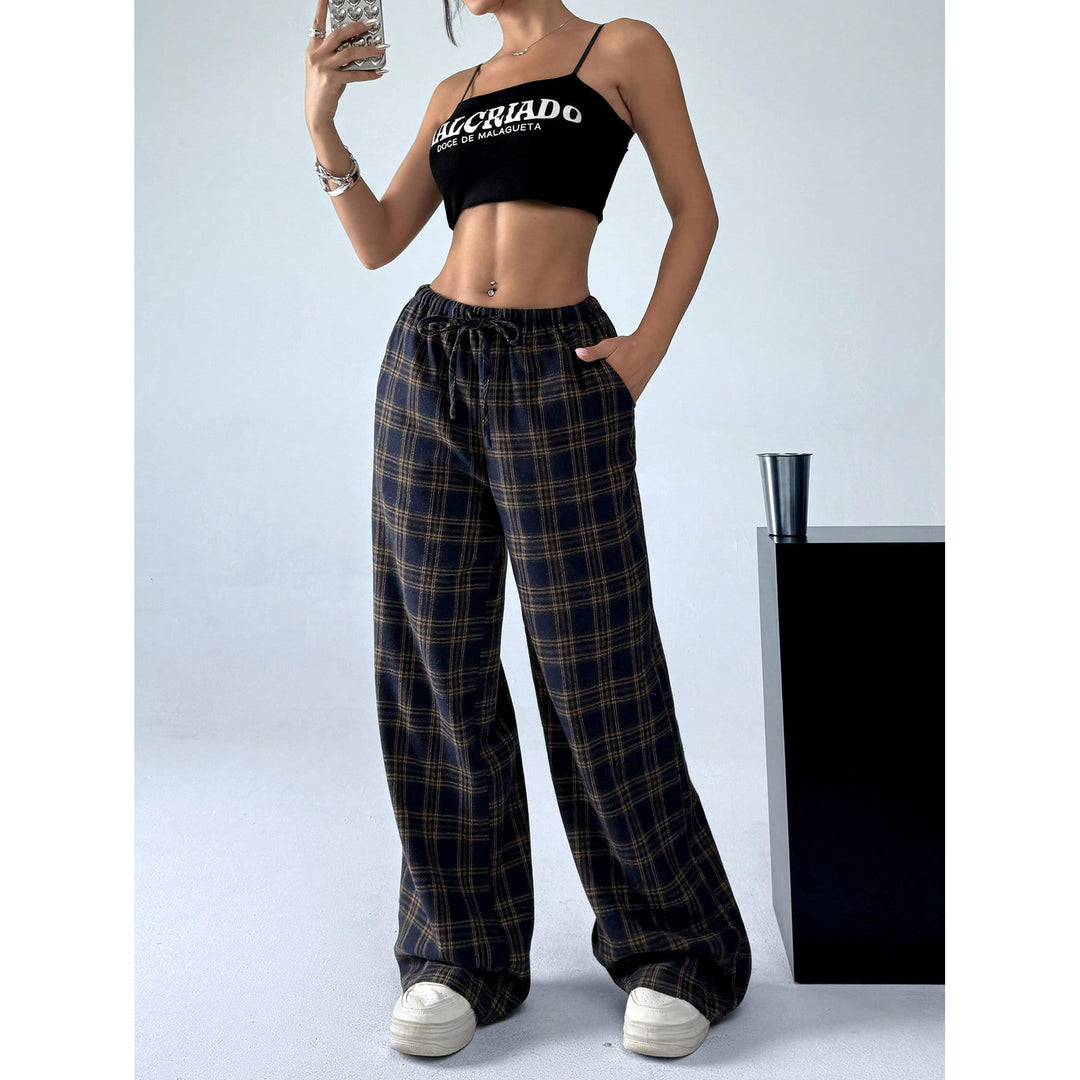 Leopard Print Floral Print Casual Jumpsuit Wide Leg Loose-HighTouch