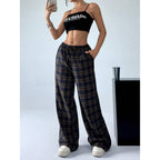 Leopard Print Floral Print Casual Jumpsuit Wide Leg Loose-HighTouch