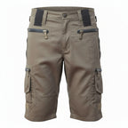 Men’s Cotton Cargo Shorts Loose Fit Multi Pocket Summer-HighTouch