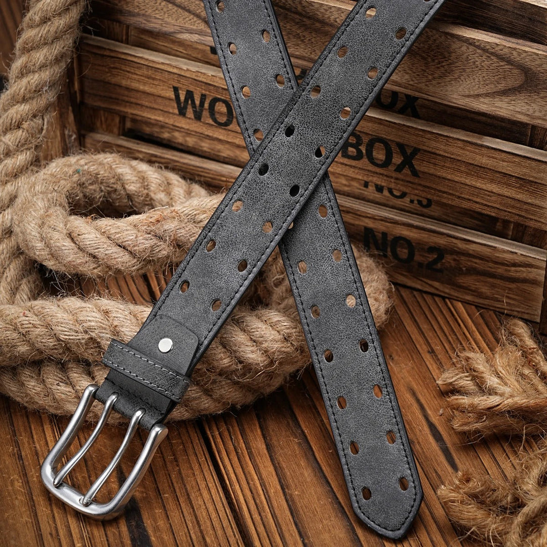 Men's Distressed Leather Belt – Dakota
