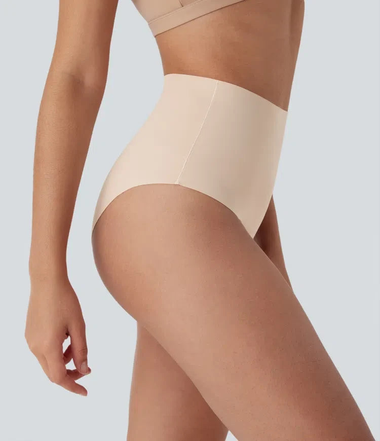 High Waisted Smoothing Panties Women Stretch Lounge Briefs