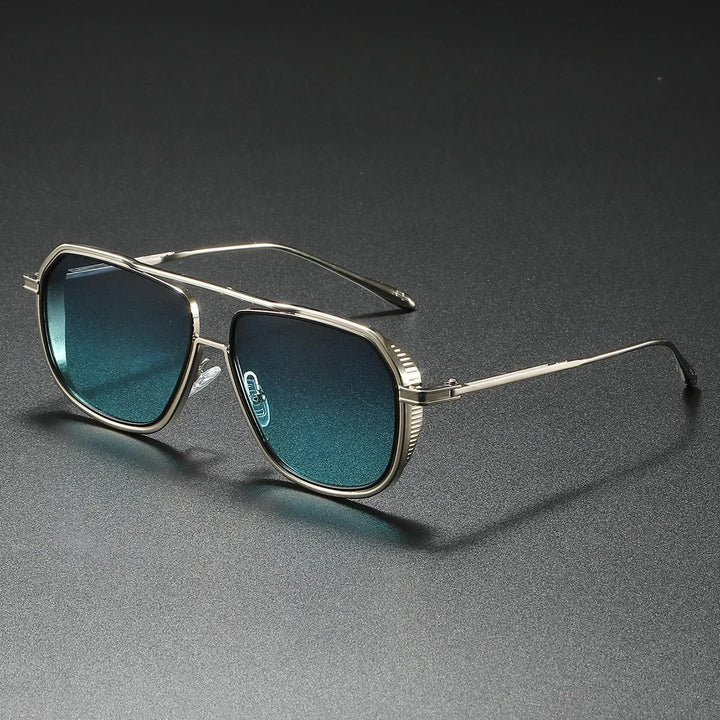 Men's Aviator Sunglasses – Lightweight Alloy Frame