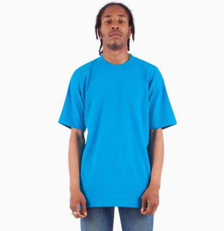 Men's Cotton Blend Round Neck T-Shirt – American Casual Youthful Pop Style-HighTouch