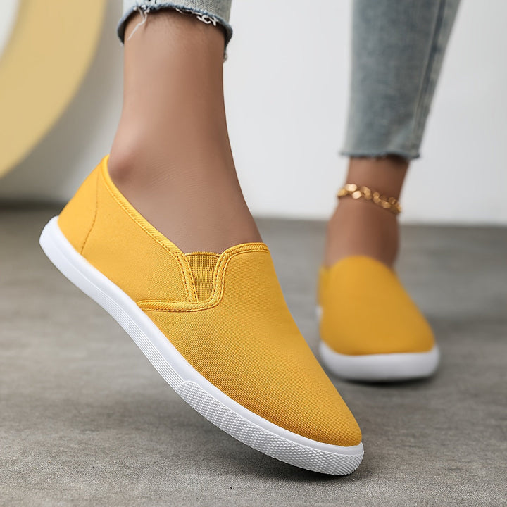 Women's Slip On Walking Shoes - Lightweight Breathable Mesh Loafers