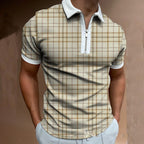 Men's Stand-Up Collar Raglan Sleeve T-Shirt-HighTouch
