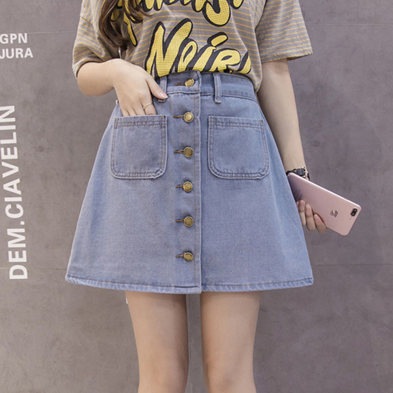 Women’s Slim Cotton Hip Skirt – High-Waist Bodycon Mini Skirt
