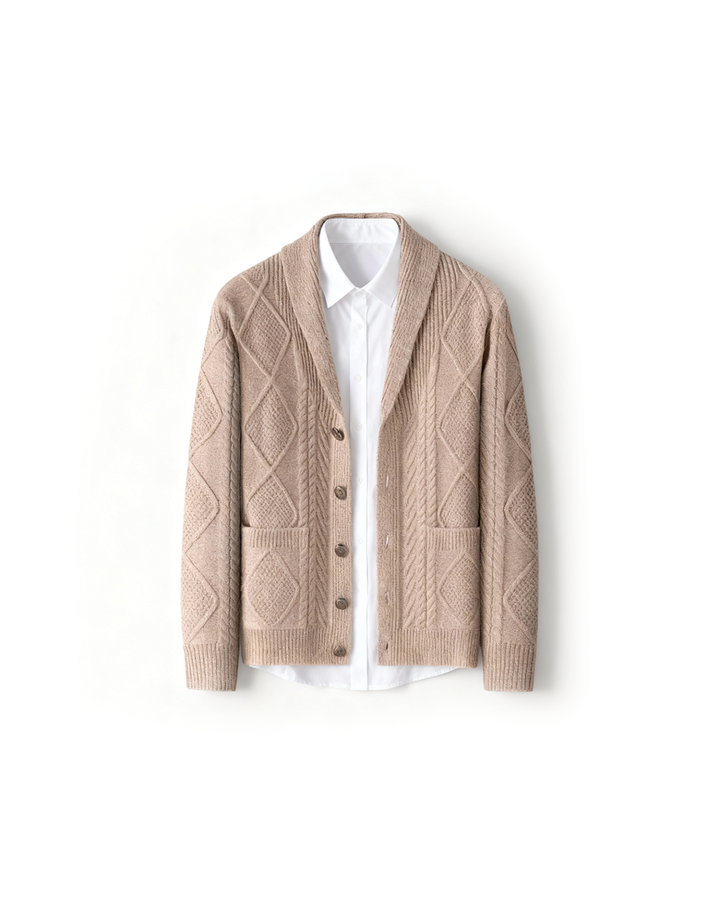 Men's Wool Cardigan Sweater – Warm Everyday Style