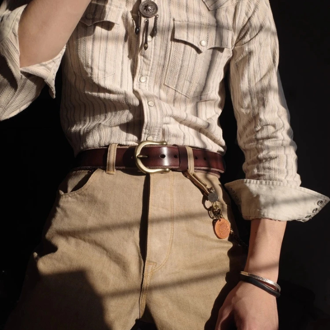 Men's Full-Grain Leather Belt – Ironhide
