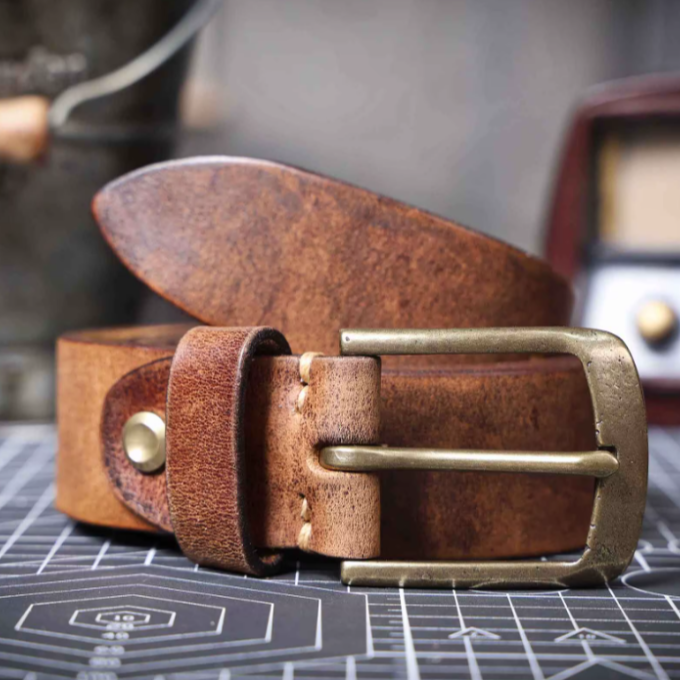 Men's 100% Cowhide Leather Belt | Italian Handmade