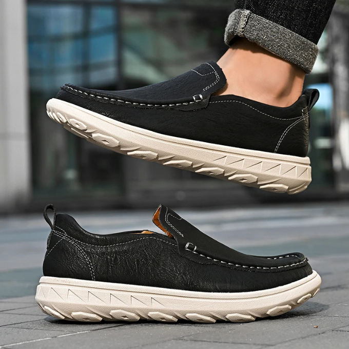 Men’s Leather Loafers – Smart Slip-On Comfort