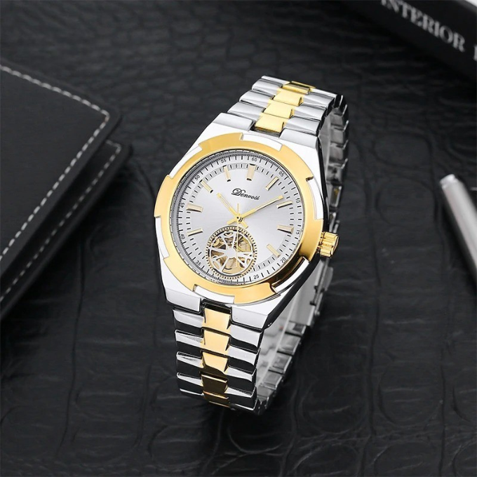 Men's Automatic Skeleton Watch – Monarch