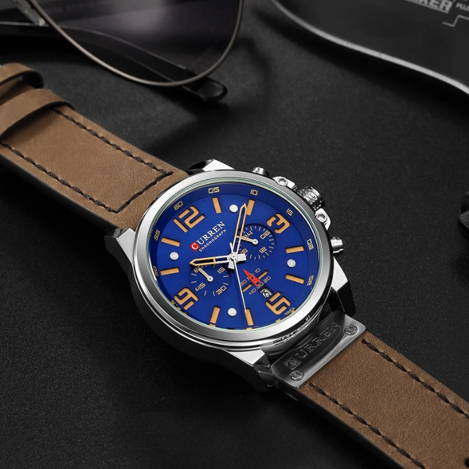 The Hudson Classic Wristwatch - Timeless Stainless Steel Dress Watch