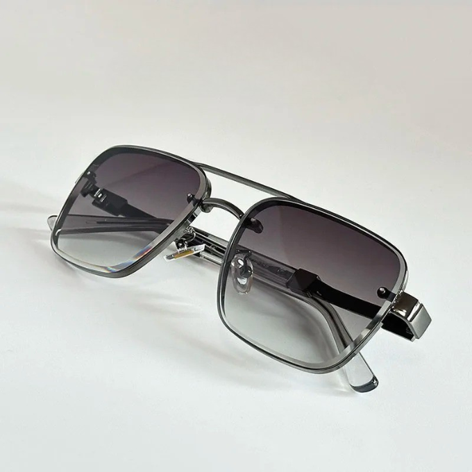 Men's Square Sunglasses – Monaco Retro Shades