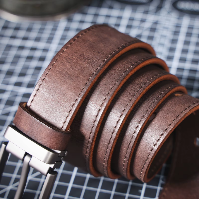 Men's Full-Grain Leather Belt – Buckhorn