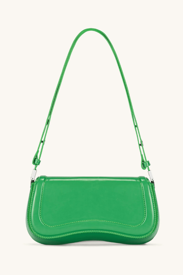 Sabine Shoulder Bag - PU Leather Sleek Buckle Design