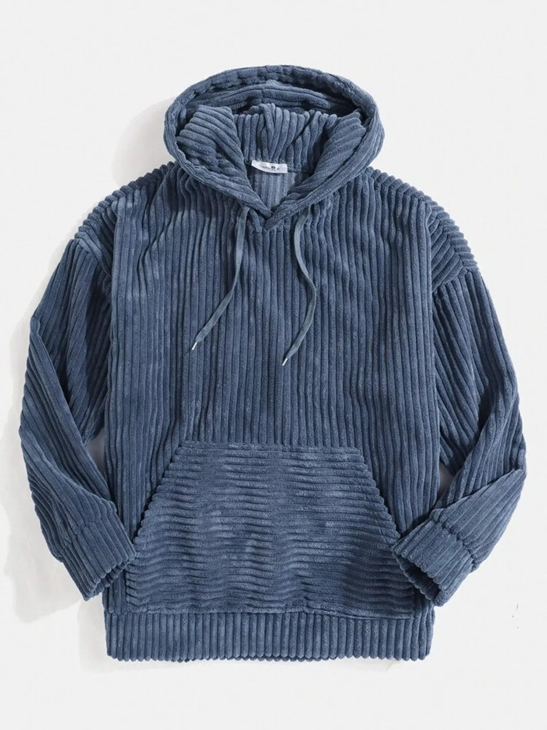 Men’s Corduroy Hoodie Jacket Plus Size-HighTouch
