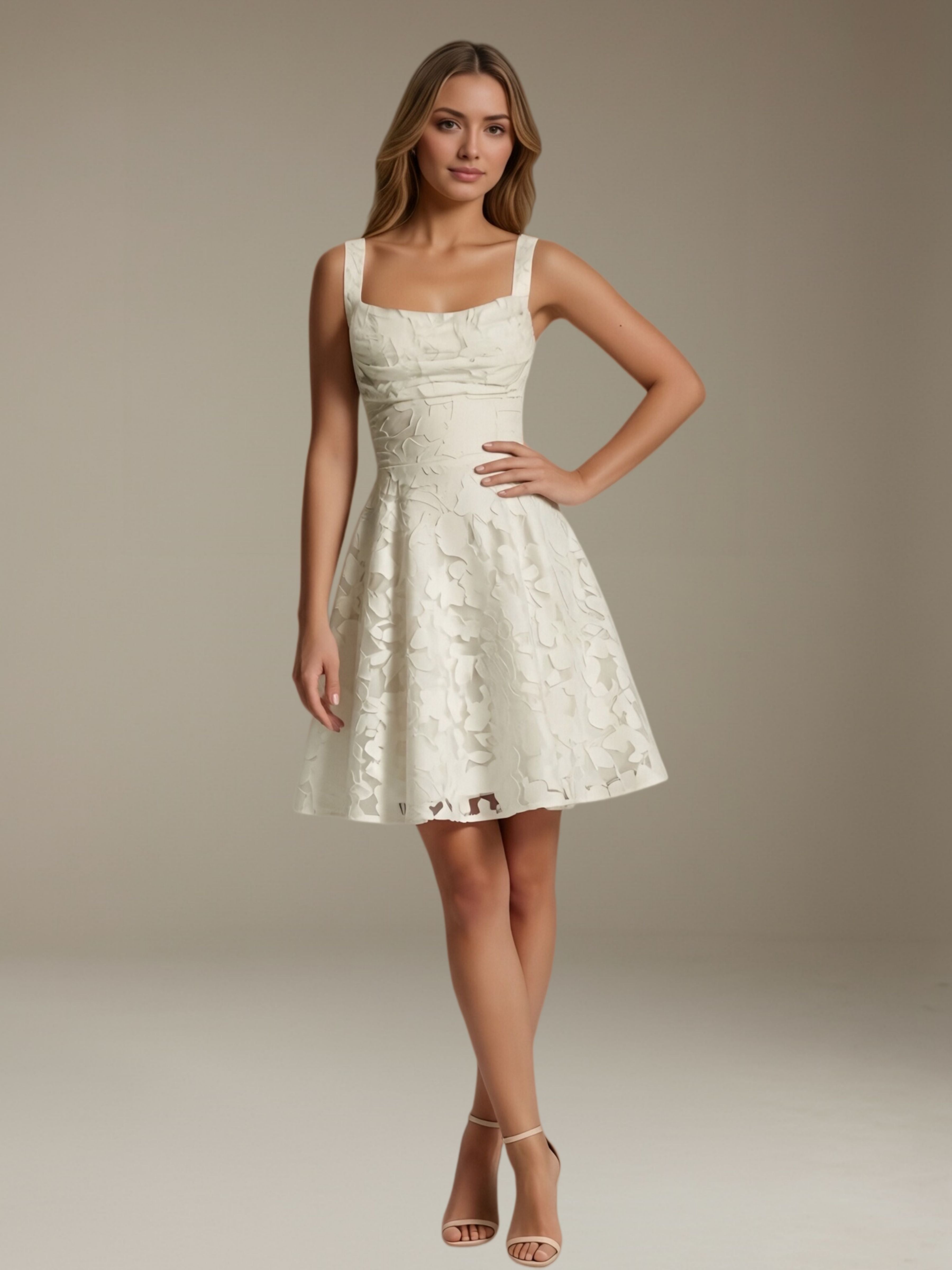 formal floral mini dress AKIRA Selene Floral Mini Dress