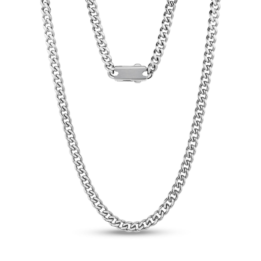 7mm Cuban Link Carbon Fiber Chain