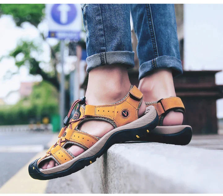 Men's Orthopedic Sandals | Comfortable Arch Support Walking Slides