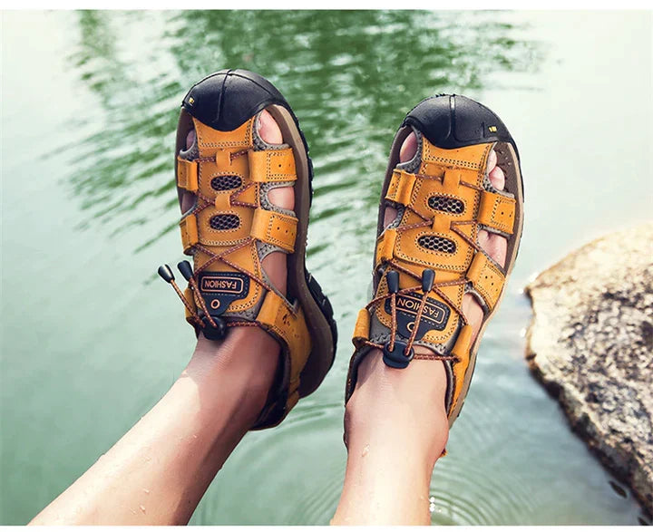 Men's Orthopedic Sandals | Comfortable Arch Support Walking Slides