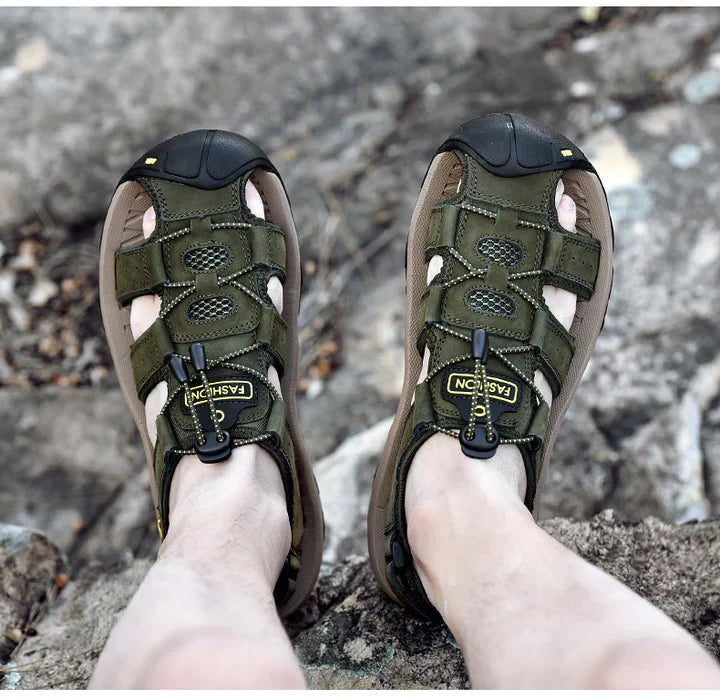 Men's Orthopedic Sandals | Comfortable Arch Support Walking Slides