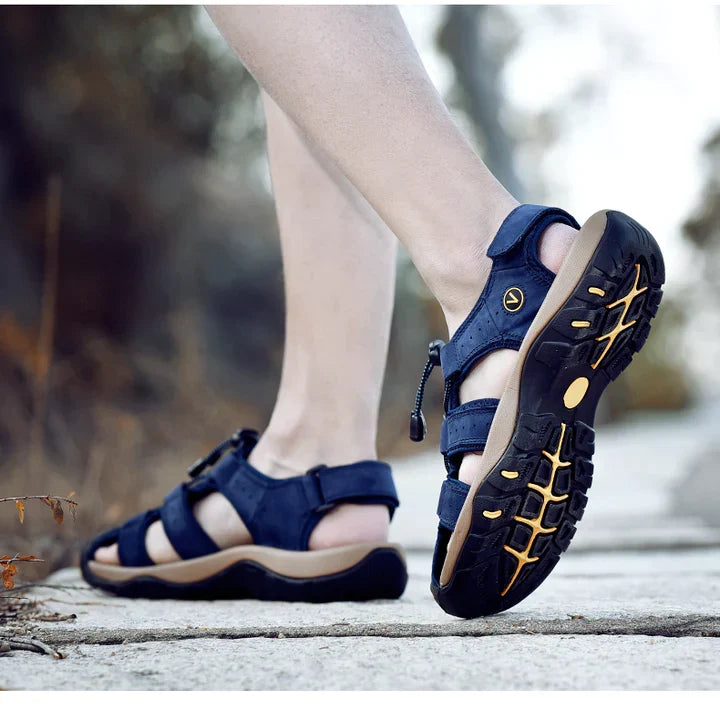 Men's Orthopedic Sandals | Comfortable Arch Support Walking Slides