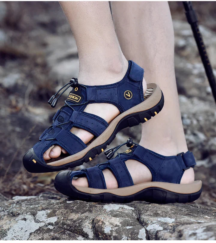 Men's Orthopedic Sandals | Comfortable Arch Support Walking Slides