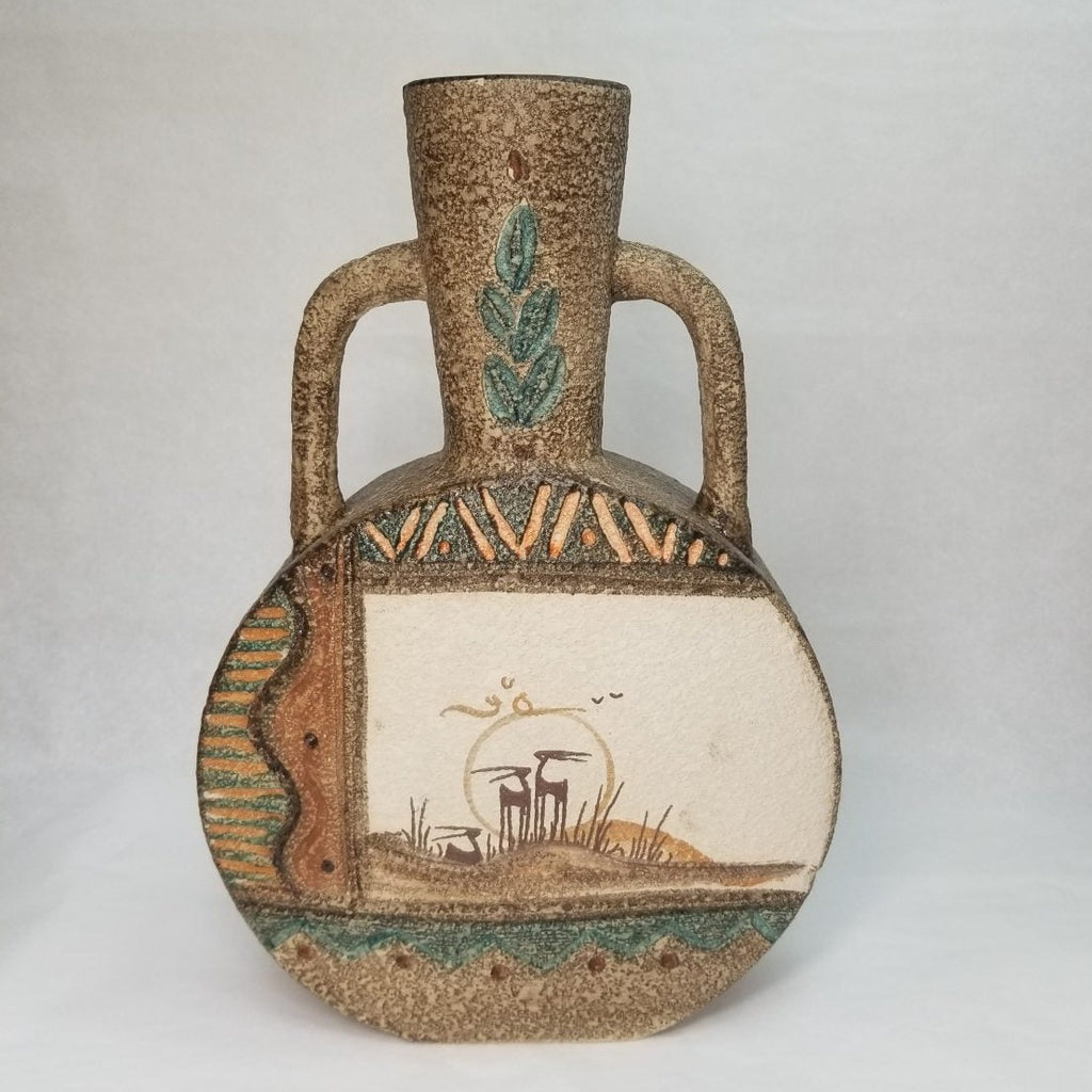 Ancient sialk ceramic wine/water decanter - HighTouch 