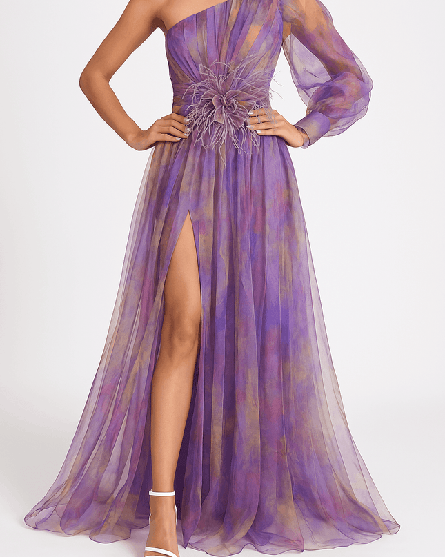Women’s Asymmetrical Layered Dress