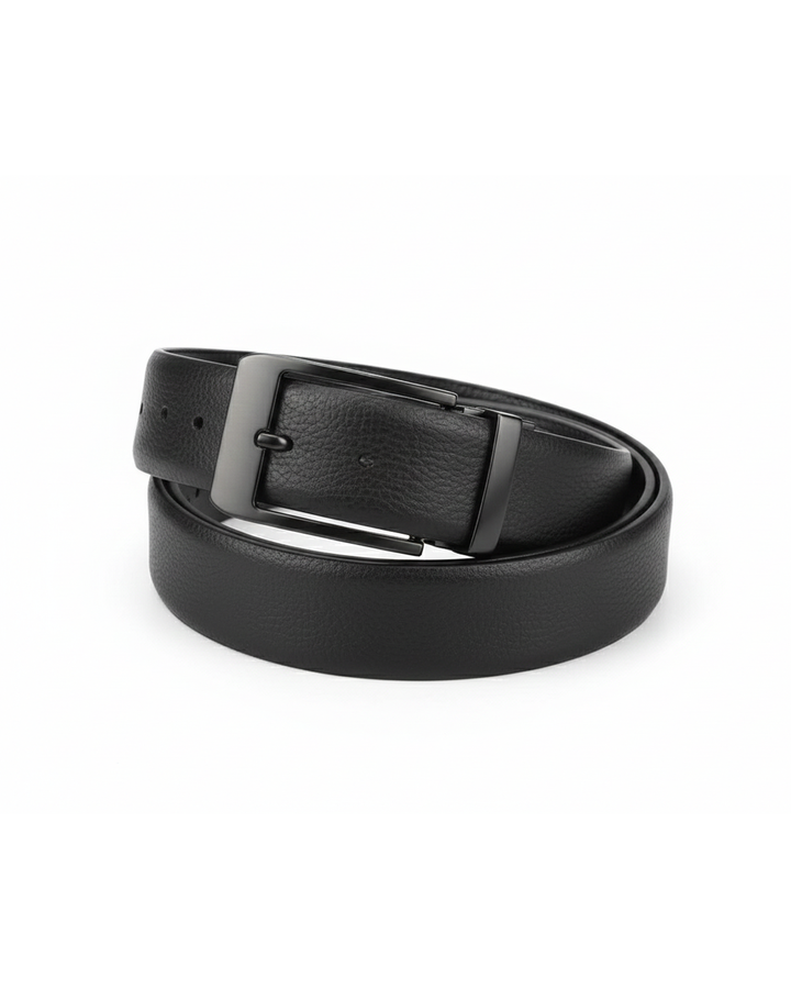 Men's 100% Cowhide Leather Belt | Durable Buckle