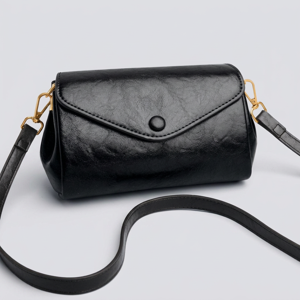 Lilia Crossbody Bag - PU Leather Multi-Pocket Carry