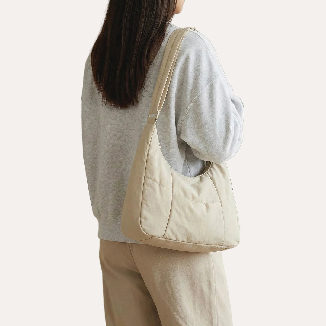Soft Fabric Shoulder Bag for Everyday Use