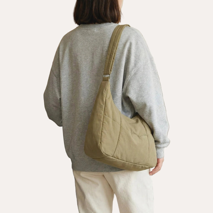Soft Fabric Shoulder Bag for Everyday Use
