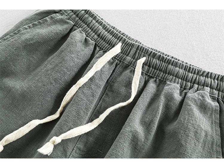 Carson - Casual Summer Cotton Linen Shorts