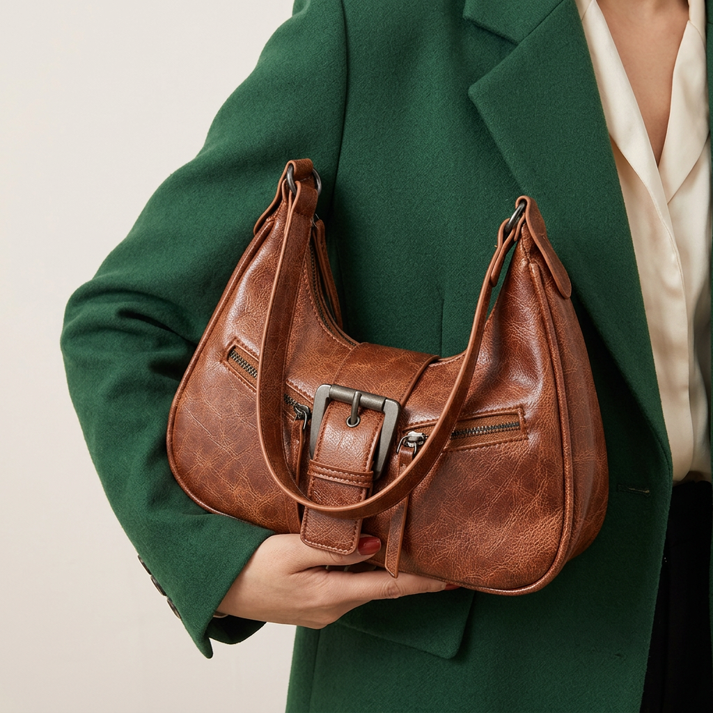 Kira Handbag - PU Leather Compact Design