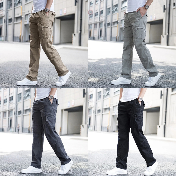 Men's Cargo Pants – Relaxed Fit Organic Cotton
