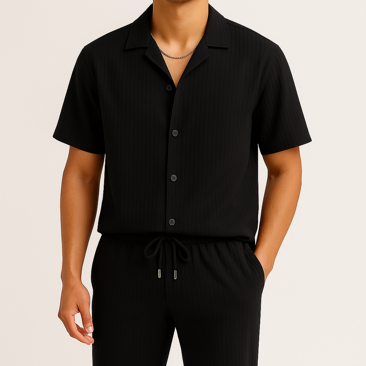 Men's Casual Cotton T-Shirt - Short Sleeve, Lightweight, Summer Style