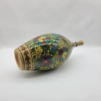 Ceramic Bird Bottle Neck Vase - HighTouch 